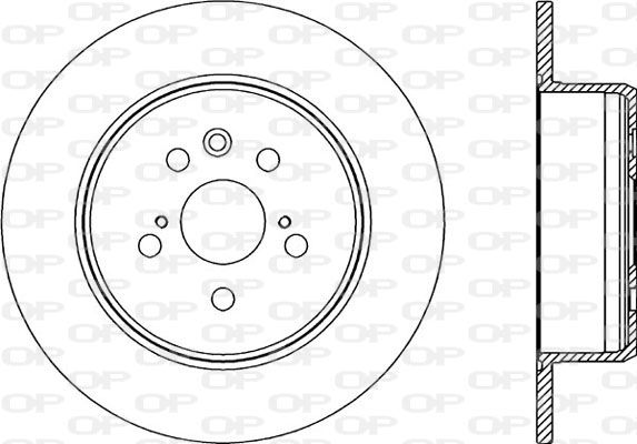 OPEN PARTS Jarrulevy BDR2043.10